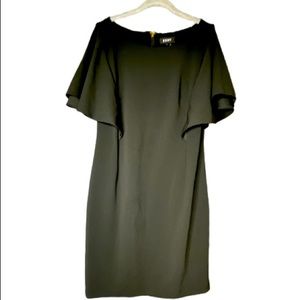 DKNY all black dress